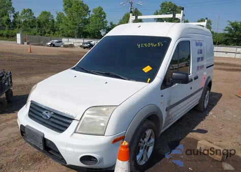 2012 Ford Transit Connect Xlt z USA, uszkodzony, nr VIN NM0LS7BNXCT119070